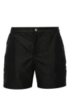 Paul Smith Beach Shorts In Black  