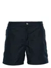 Paul Smith Rainbow-stripe Swim Shorts In Blue