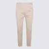 Paul Smith Slim-fit Cotton-blend Twill Trousers In Beige