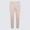 Paul Smith Slim-fit Cotton-blend Twill Trousers In Neutrals