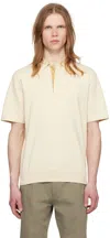 PAUL SMITH BEIGE EMBROIDERED POLO
