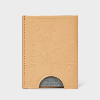 Paul Smith Beige Leather 'match Box' Card Holder Multicolour