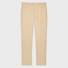 Paul Smith Tailored Fit Single Breasted Linen Suit In White