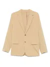 PAUL SMITH BEIGE TAILORED FIT SINGLE-BREASTED JACKET