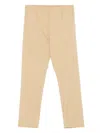 Paul Smith Beige Trousers With Elastic In Beige