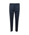 Paul Smith Belt-loop Casual Pants In Black