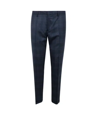 Paul Smith Belt-loop Casual Pants In Black