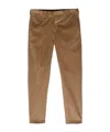 Paul Smith Mid-rise Tapered Trousers In Brown