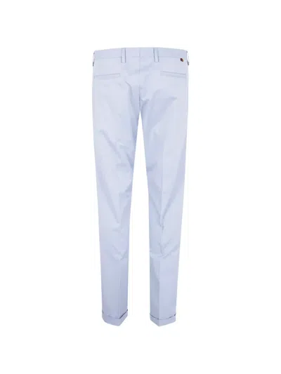 Paul Smith Belt-loops Trousers In Blue