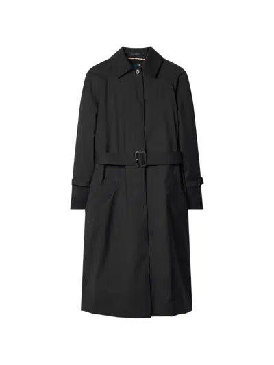 Paul Smith Belted Trench Coat In Black