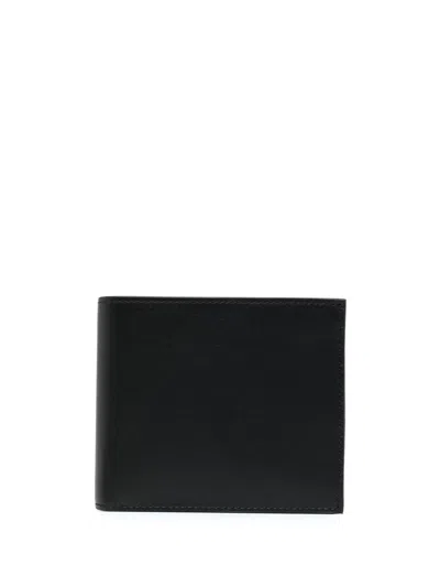 Paul Smith Leather Bi-fold Wallet In Black