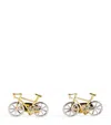 Paul Smith Bicycle Cufflinks In Silver