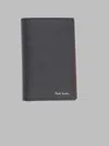 Paul Smith Bi-fold Leather Wallet In Black