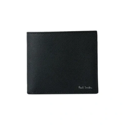 Pre-owned Paul Smith Bifold Wallet With Coin Purse Men Wallet Billfold Coin M1a4833 Blacks