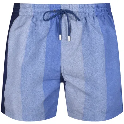 Paul Smith Big Stripe Swim Shorts Blue