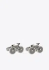 Paul Smith Bike Cufflinks In Gray