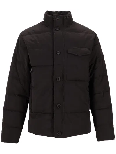 Paul Smith Mens Cropped Fibre Down Puffa In Animal Print