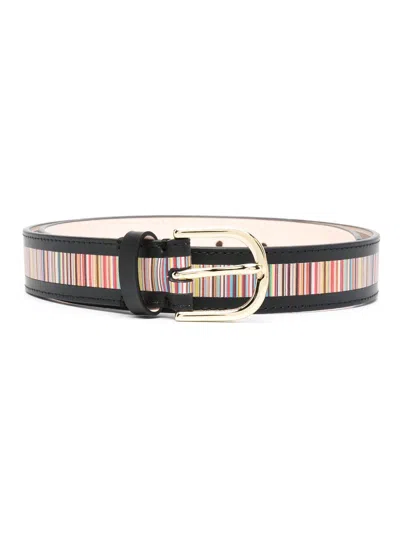 PAUL SMITH PAUL SMITH SIGNATURE STRIPE BELT