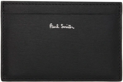 Paul Smith Black & Green Credit Card Holder