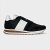 Paul Smith Panelled Sneakers In Black