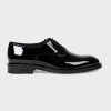 Paul Smith Black 'brubeck' Patent Leather Shoes In Black