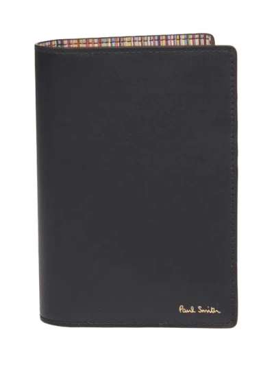 Paul Smith Black Calfskin Leather Wallet