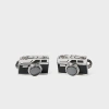 Paul Smith Black 'camera' Cufflinks In Black