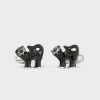 Paul Smith Black 'cat' Cufflinks