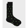 Paul Smith Mens Frog Socks In Black