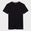Paul Smith Man T-shirt Black Size Xl Cotton In Black