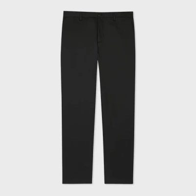Paul Smith Black Fine Cotton-twill Chinos