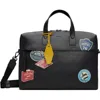 Paul Smith Black Folio Briefcase In Black