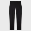 Paul Smith Black Fresco Wool Trousers In Black