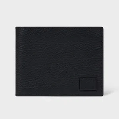 Paul Smith Black Grained Leather Compact Billfold Wallet