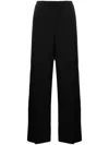 Paul Smith Essential Wide-leg Pants In Black