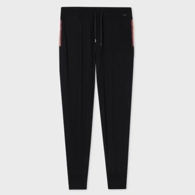 Paul Smith Black Jersey Cotton Lounge Trousers