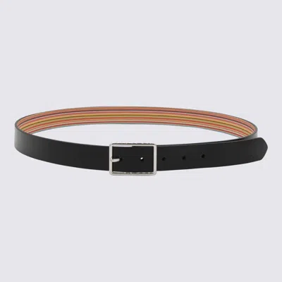 Paul Smith Black Leather Belt