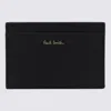 Paul Smith Signature Stripe Cardholder In Black