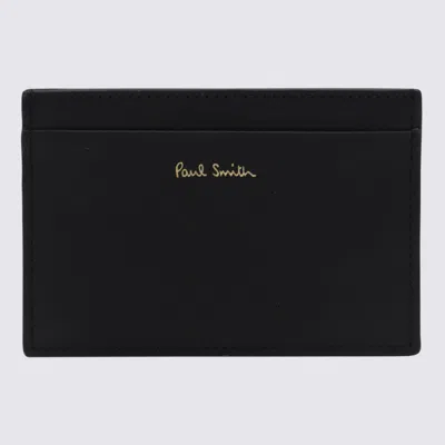 Paul Smith Black Leather Card Holder