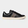Paul Smith Hansen Leather Sneaker In Blacks