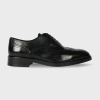 Paul Smith Black Leather 'mills' Brogues In Black