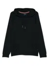 Paul Smith Hoodie With Drawstring Hood And Front Pouch Pocket