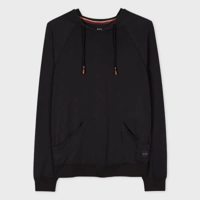 Paul Smith Black Modal-blend Lounge Hoodie