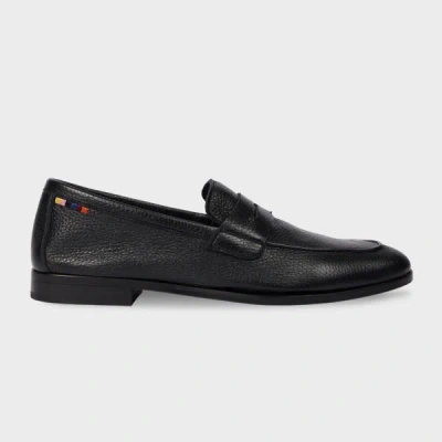 Paul Smith Black 'murano' Loafers In Multi
