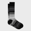 Paul Smith Black Ombre Stripe Socks