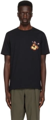 PAUL SMITH BLACK ORCHID T-SHIRT