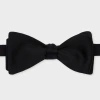Paul Smith Black Plain Satin Bow Tie