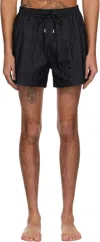 Paul Smith Men's Signature Stripe Swim Shorts In 79 Black