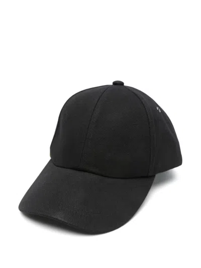 PAUL SMITH BLACK SIGNATURE BASEBALL HAT