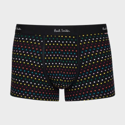 Paul Smith Black 'signature Polka Dot Stripe' Boxer Briefs